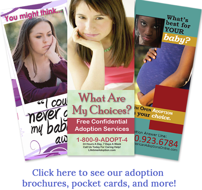 Easy to talk about adoption_ Lifetime Adoption Training Brochures